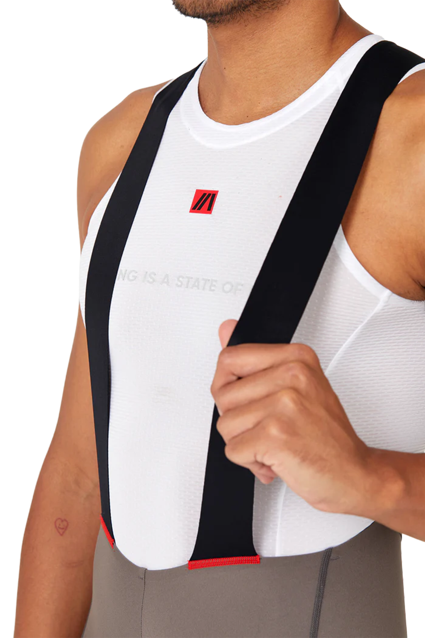 AIR Herren-Trägerhose / light brown / L