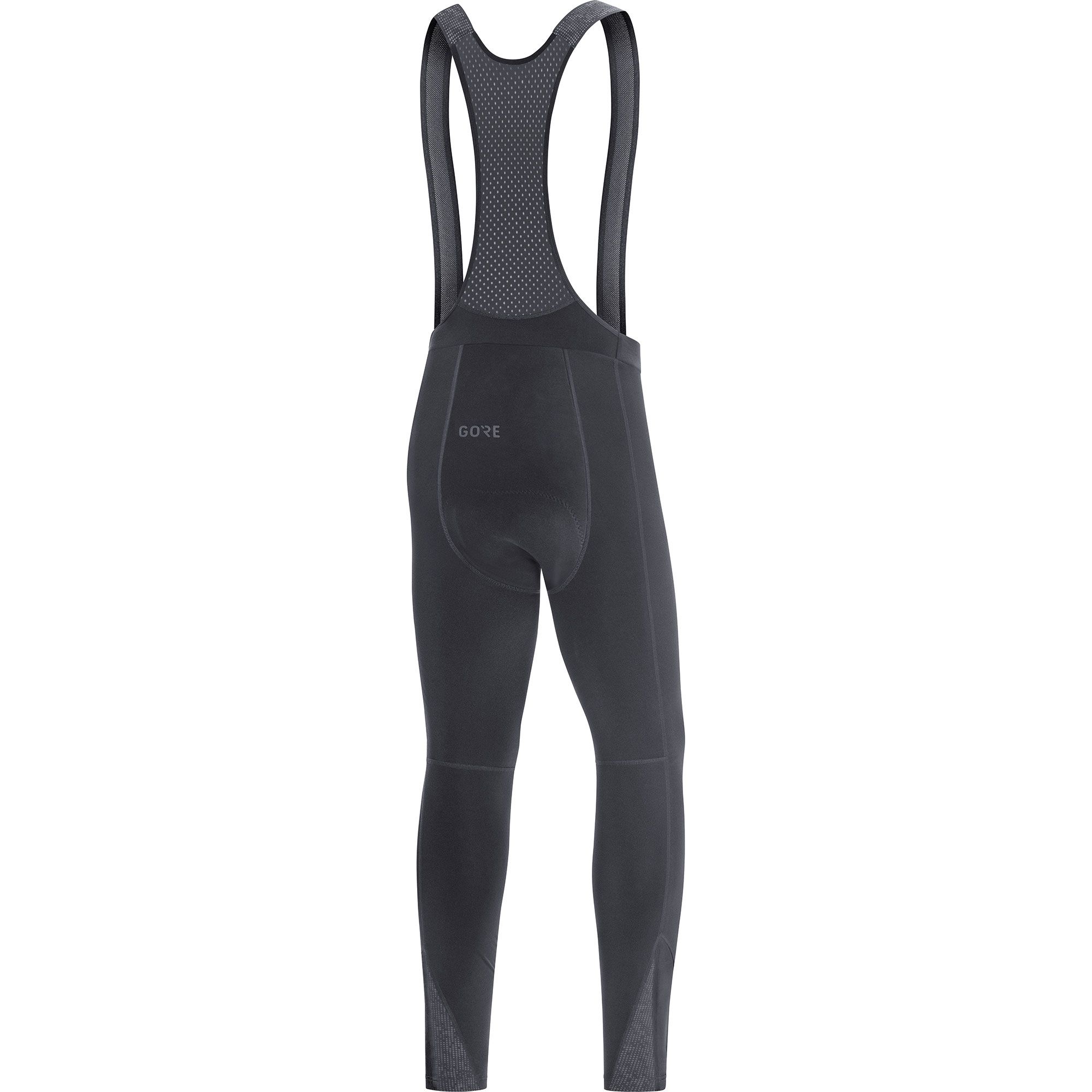 C5 THERMO Herren-Thermo-Trägerhose mit Polster / black / S