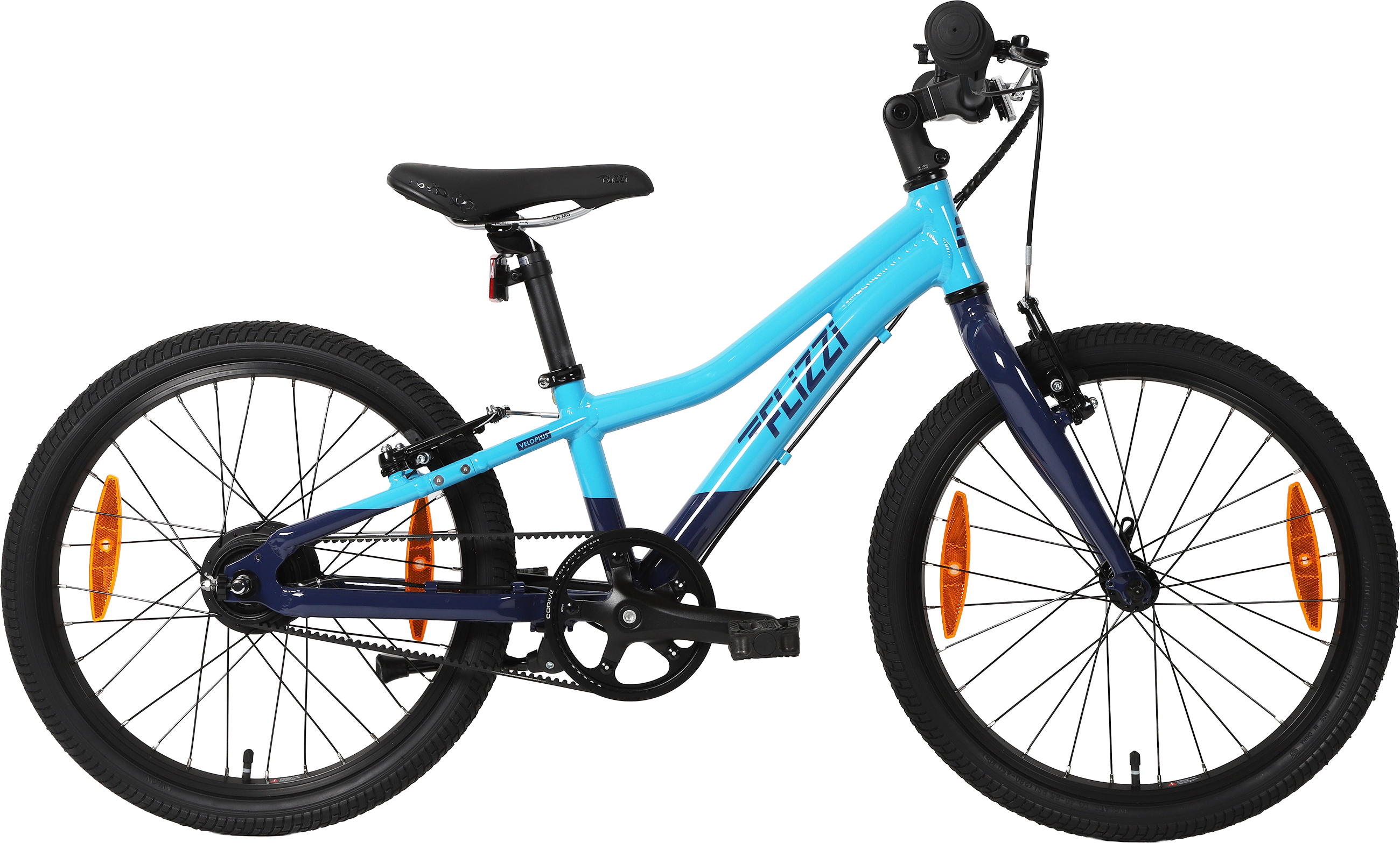 FLiZZi 20 RIEMEN Kindervelo / blau/dunkel / 20 ZOLL