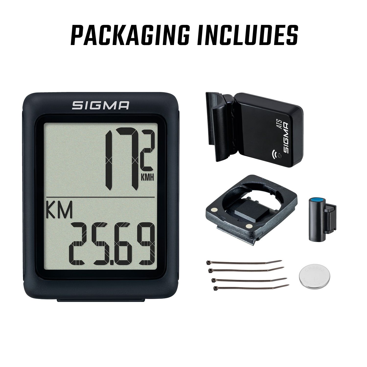 Sigma Computer BC 5.0 WL ATS / schwarz