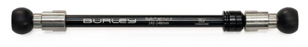 BALLZ THRU AXLE Steckachskupplung zum COHO XC Reiseanhänger / schwarz / M12 x 1.0 229mm