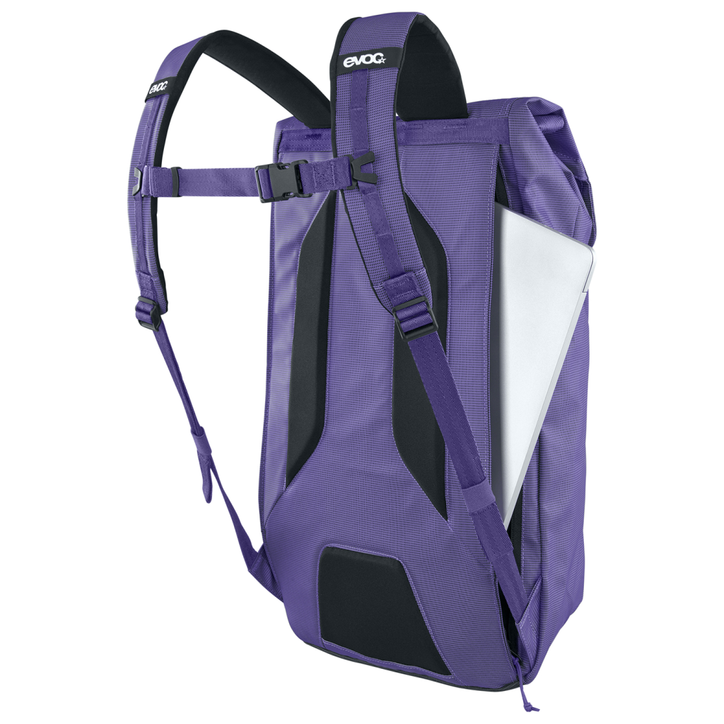 Duffle Backpack 16L / violet/black