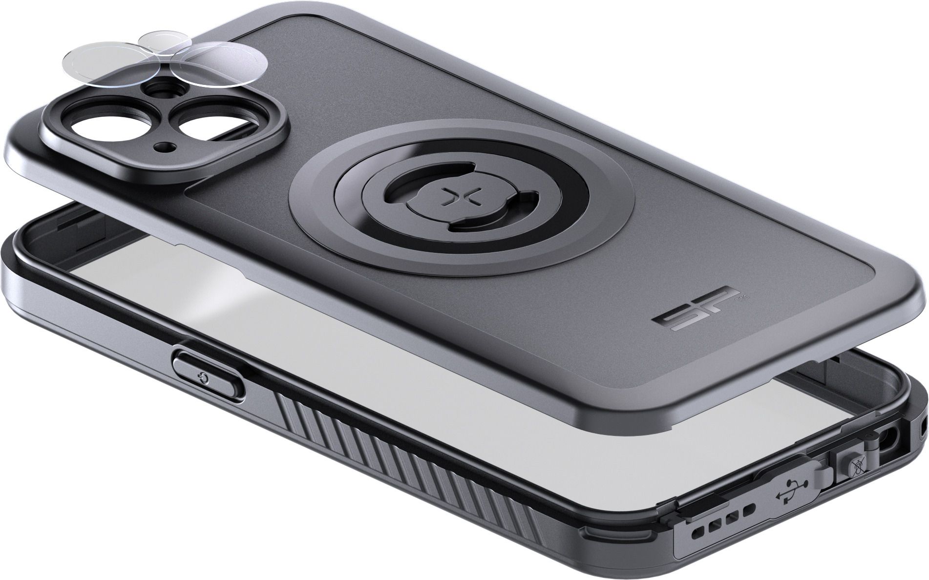 Phone Case Xtreme / schwarz / iPhone 15