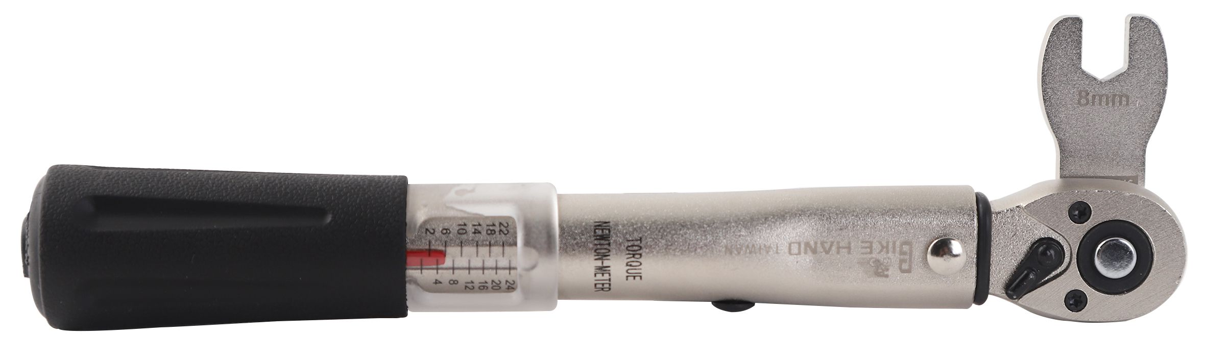 KRÄHENFUSS 8mm für Knarren-Adapter 1/4" / silber