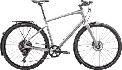 SIRRUS X 4.0 EQ City- und Alltagsvelo / satin liquid silver satin fogtnt / S