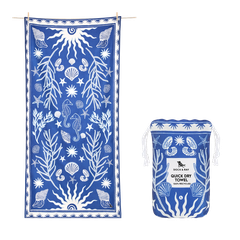 Beach Towels Large / ocean tresure