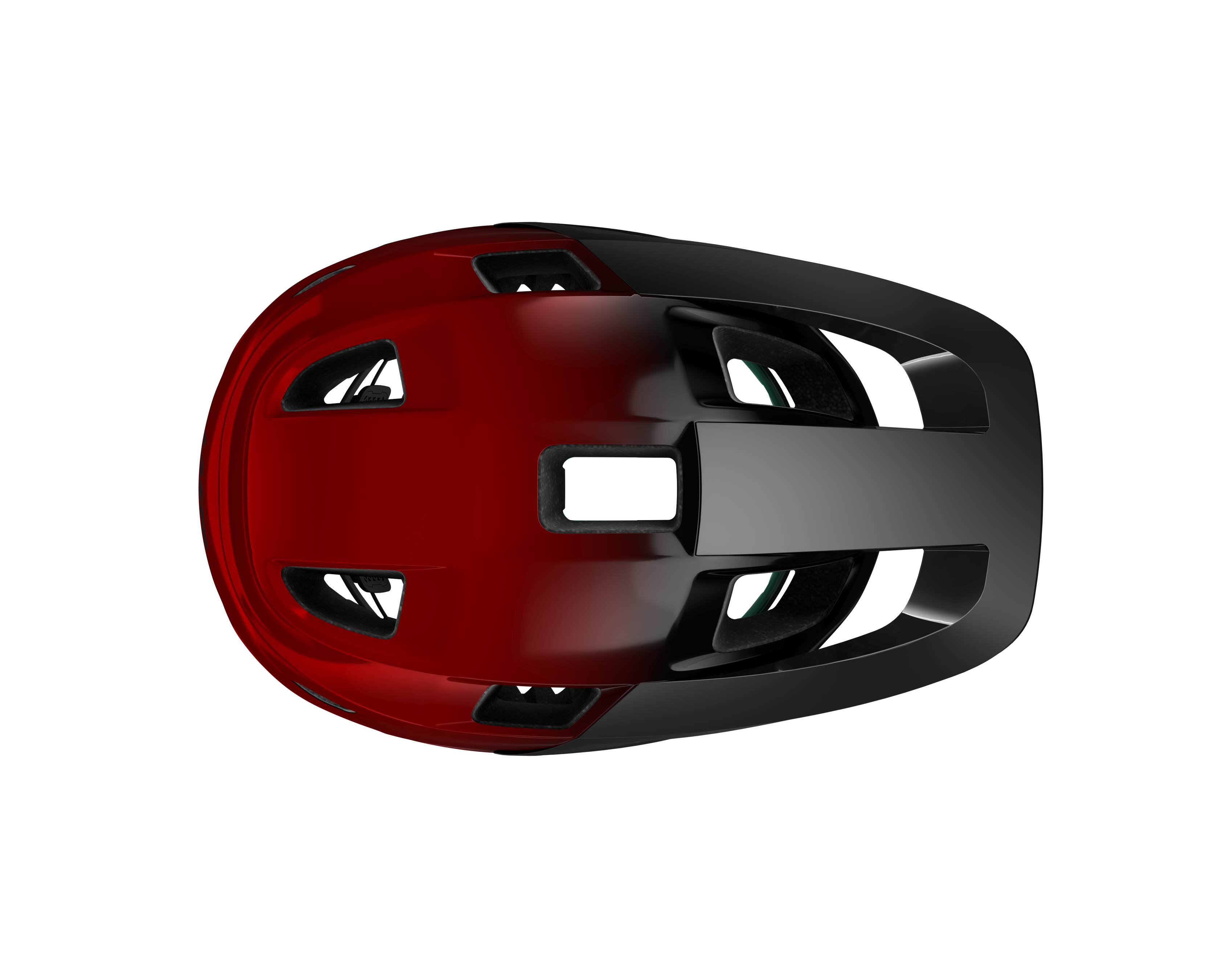 LAZER Unisex MTB Finch KinetiCore Helm / metallic red