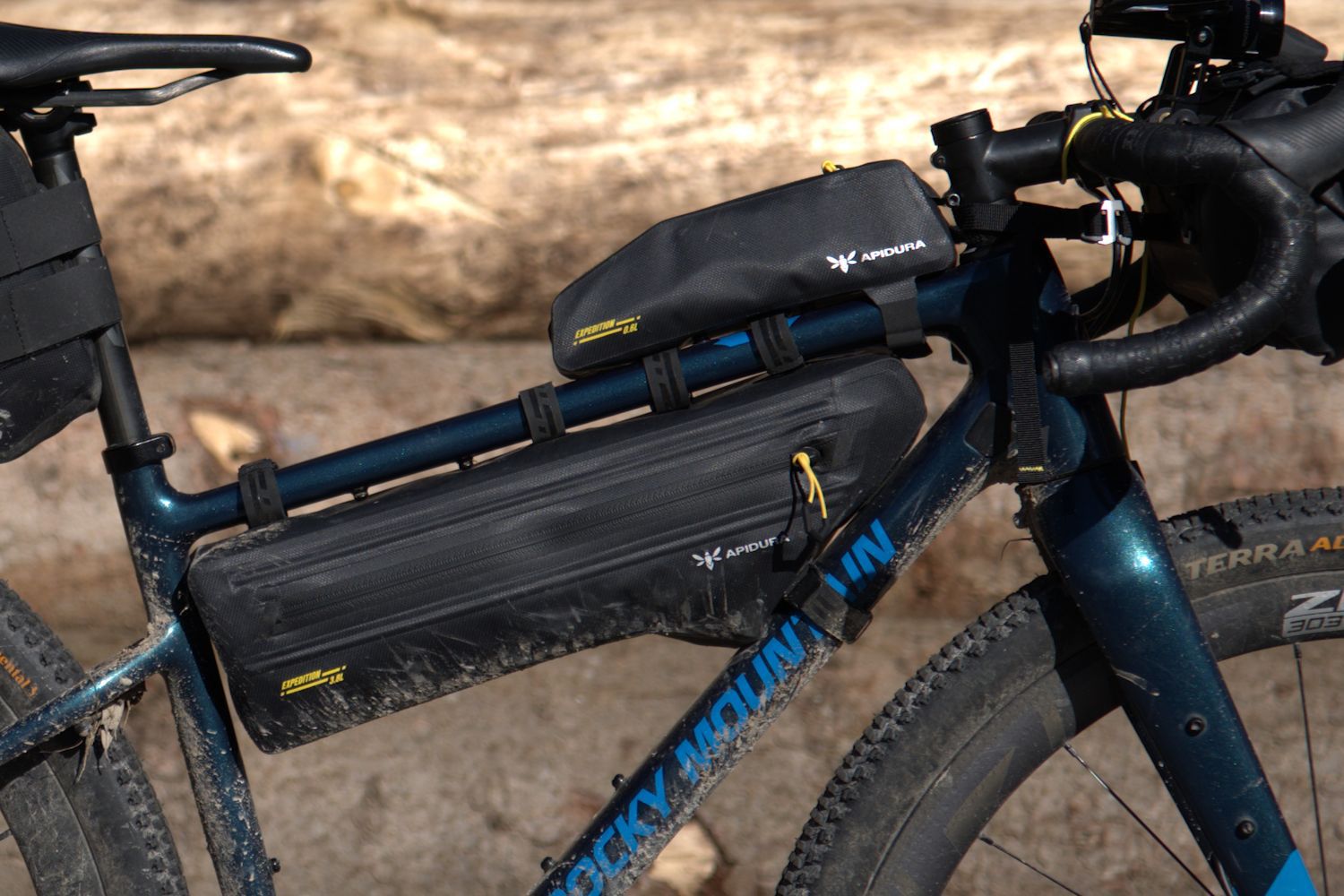 EXPEDITION TOP TUBE PACK Oberrohrtasche / black / 0.6l