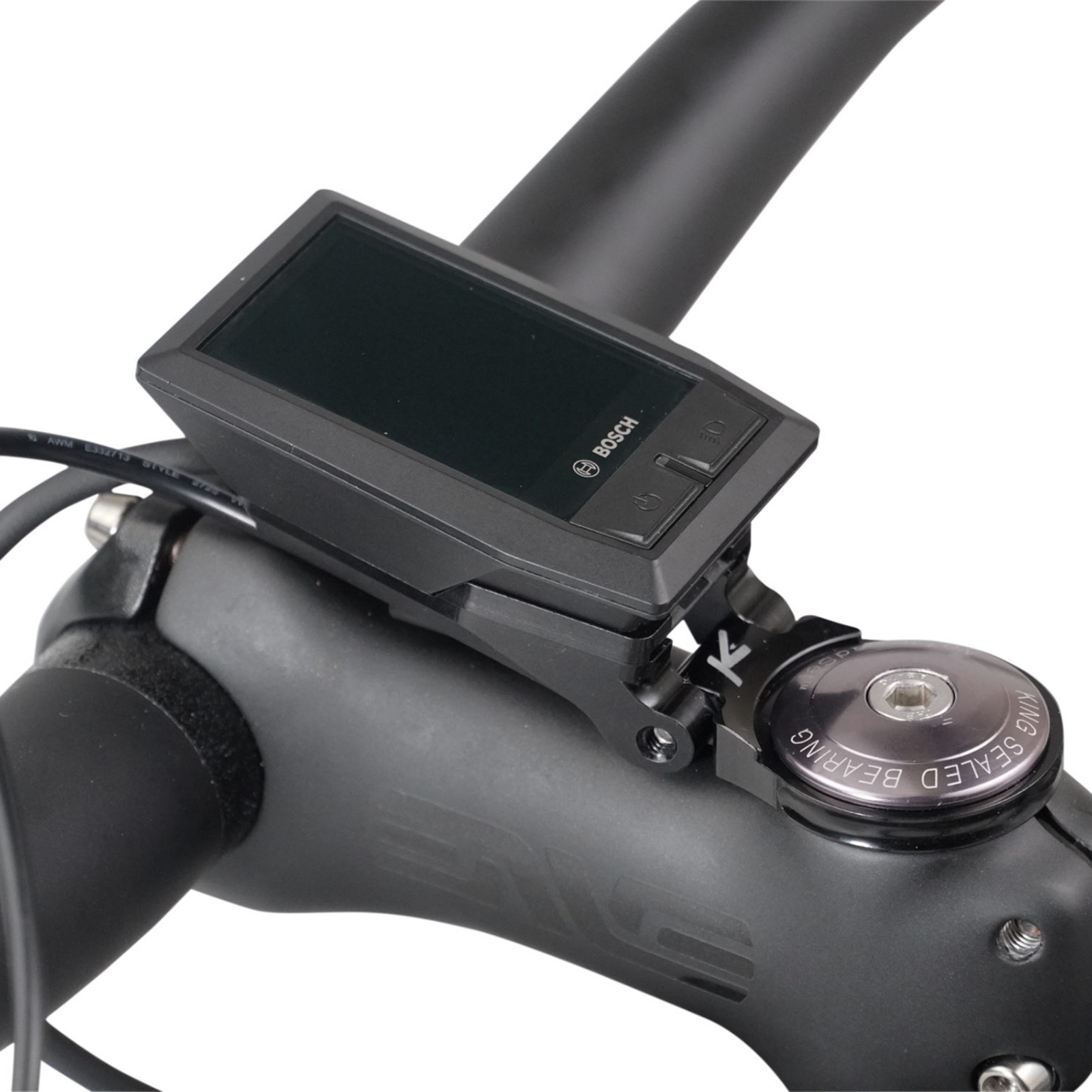 K-EDGE BOSCH Kiox Computer Stem Mount E-Bike Mount / black / 31.8