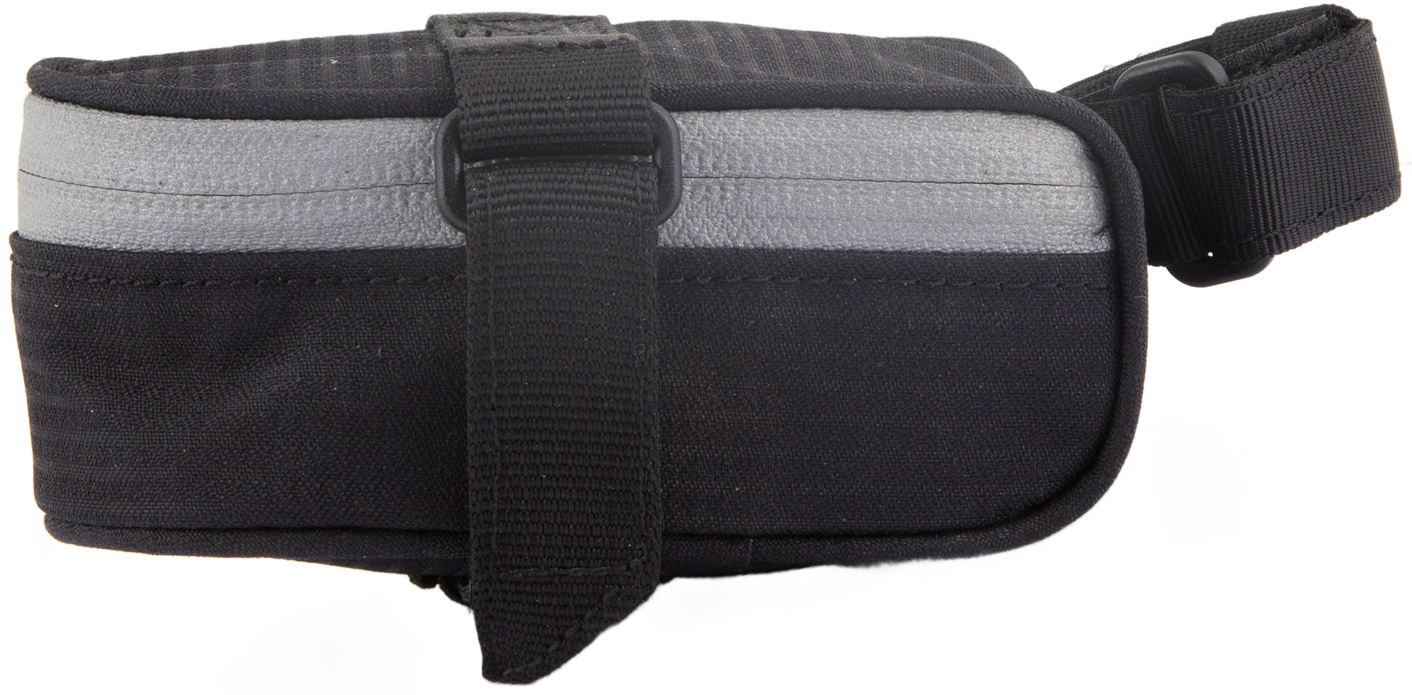 MIKRO Satteltasche / black reflective / 0.2l