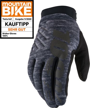 Brisker Gloves / heather grey / L