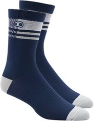 Socken Trail / navy blau-weiss / S/M