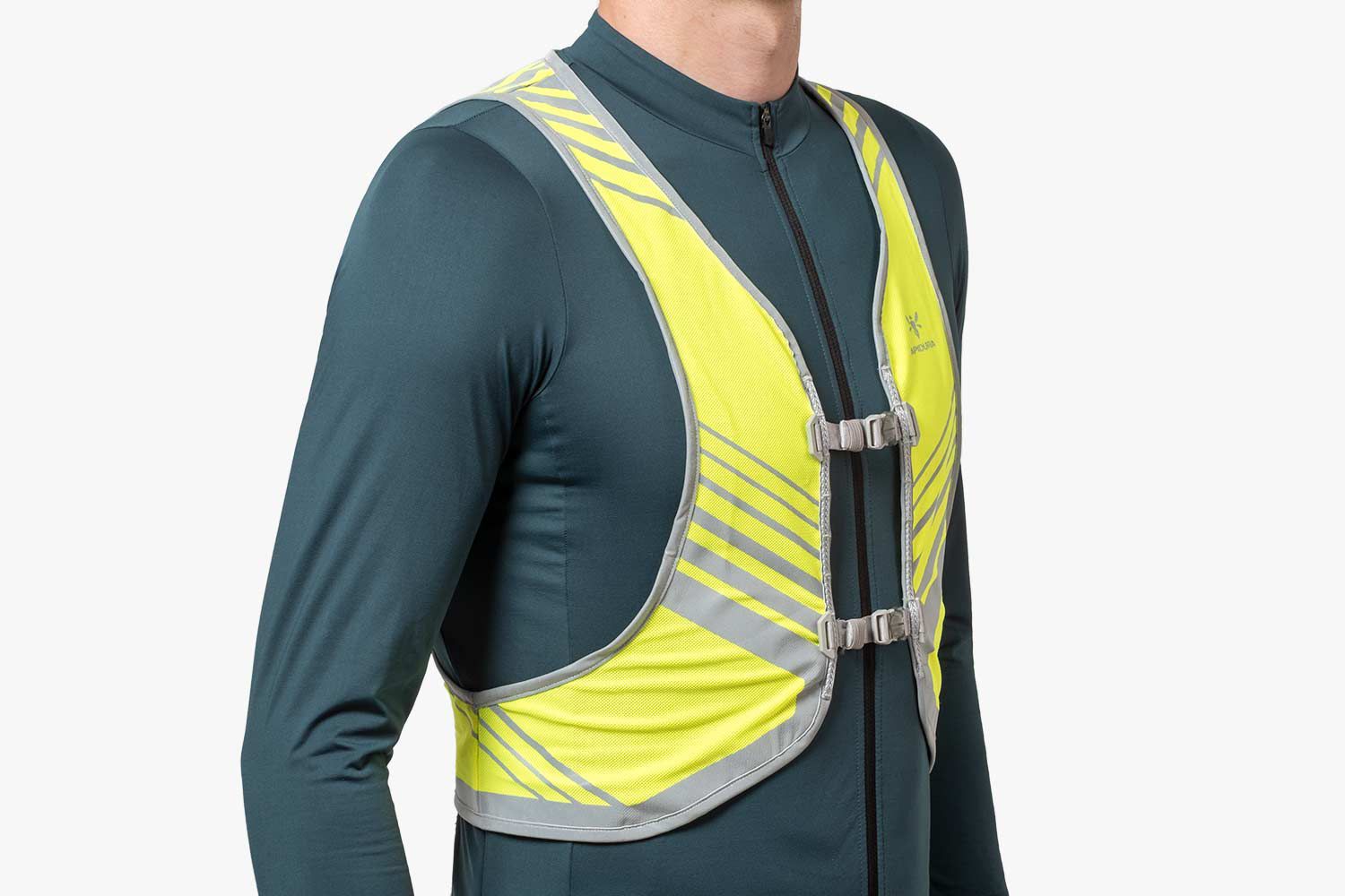 PACKABLE VISIBILITY VEST reflektierende Weste / fluorescent yellow / S/M
