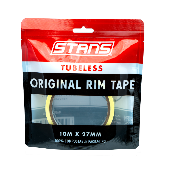 TUBELESS TAPE Tubeless-Felgenband / gelb / 27mm