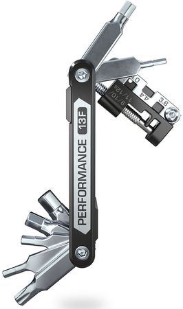 Minitool 13 Funktionen alu schwarz / schwarz