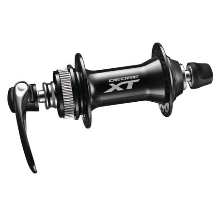 XT Vorderrad-Nabe HB-M8000B / schwarz / 32-L, 100/5mm, DISC CL