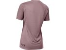 FLEXAIR Damen-Kurzarmshirt / plum perfect / XL