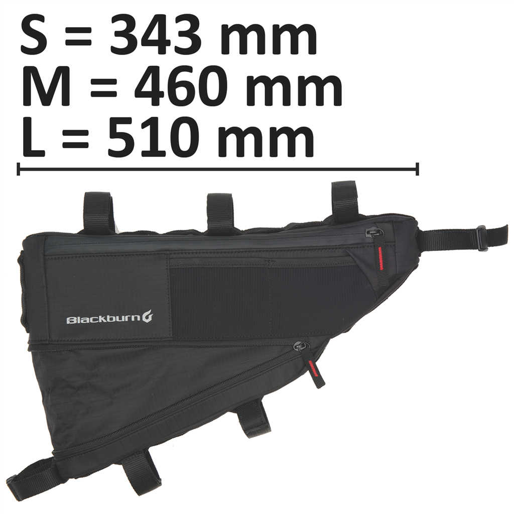 Outpost Frame Bag / black / L