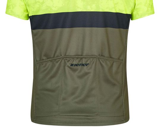 NILIO Kinder-Kurzarmtrikot / poison yellow / 128