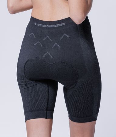 X-Bionic Women XCeed Ride Liner Shorts / X black rhino grey / L