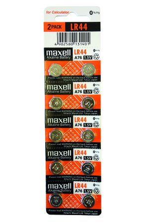 Batterie LR44 Lithium Knopfzelle 1.5V