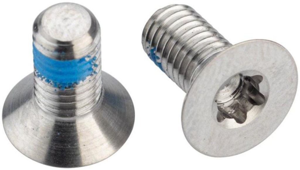 Caliper Mounting Hardware Titanium 5mm Flatmount / titan