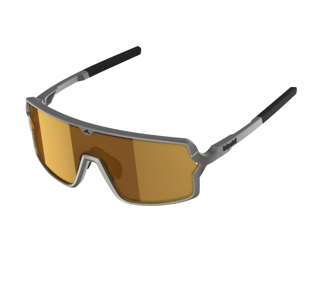 LAKE PRESPA X Sportbrille / matt metallic grey/brown bronze multi