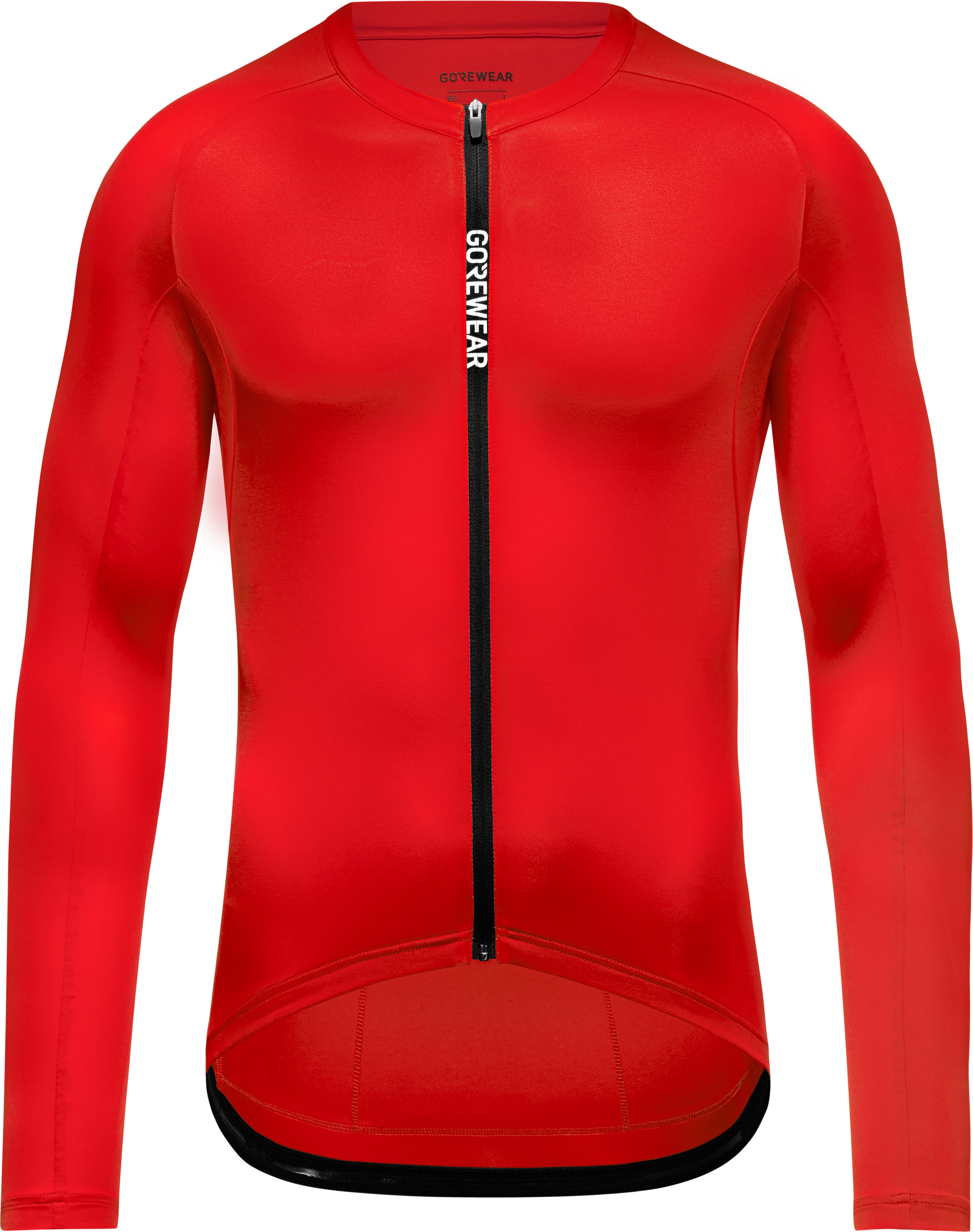 SPINSHIFT Herren-Langarmtrikot / lab red / S