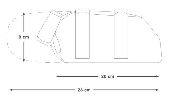 EXPEDITION FORK PACK 3L / schwarz / 3 L