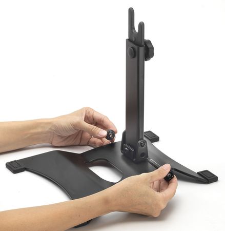 Ausstellungsständer klappbar / schwarz