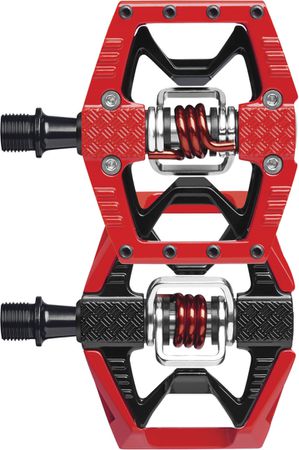 Double Shot 3 Pedal mit Pins / rot