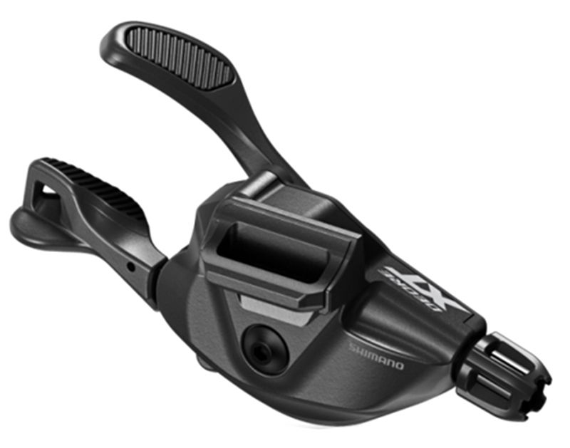 XT M8100 Schalthebel 12fach Rapidfire Plus I-Spec EV für Direktmontage an Bremshebel / schwarz / rechts 12-Gang