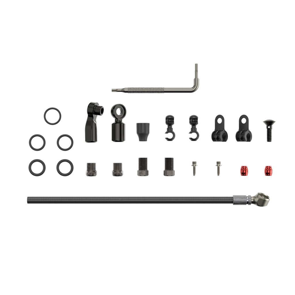 Hydraulic Line Kit - Beveled Banjo / black