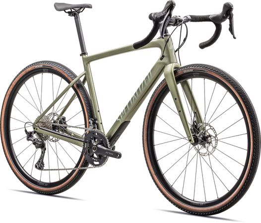 DIVERGE SPORT CARBON Gravelbike / gloss metallic spruce / 52 CM