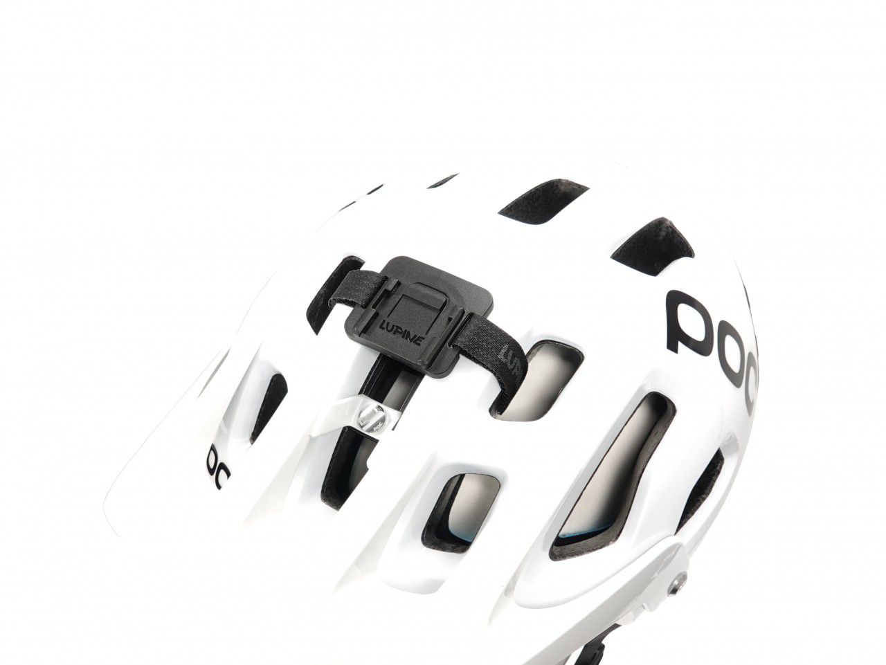 FRONTCLICK Helmhalter mit Klettband / schwarz