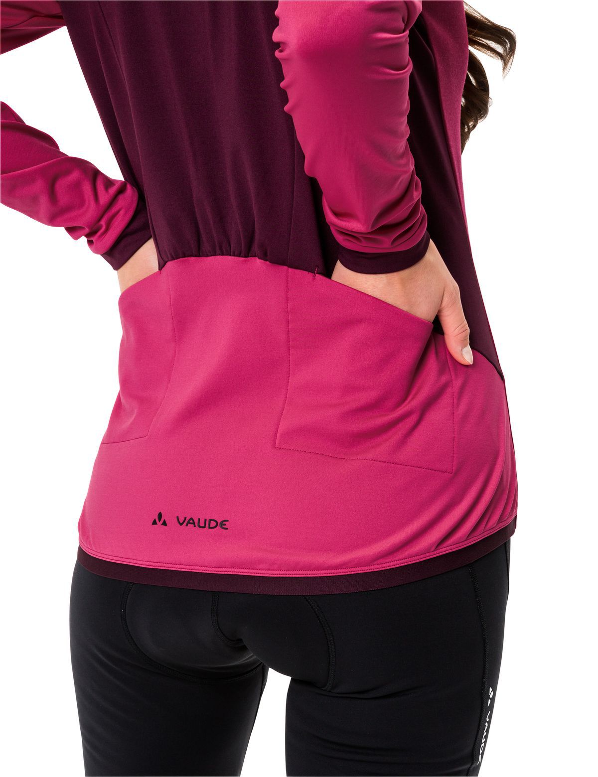 POSTA Damen-Thermo-Langarmtrikot / bramble / 44