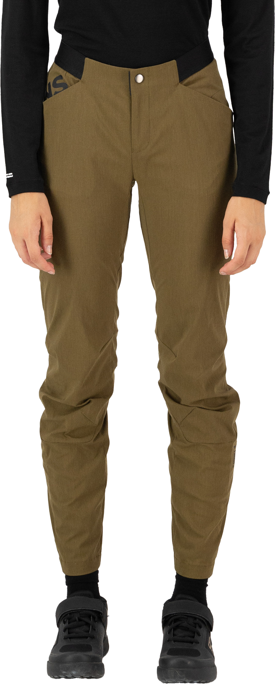 DIVERSION Damen-Bikehose / dark olive / S