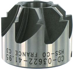 Fräser für Steuerkopf unten 1" & 1 1/8" Integriert
