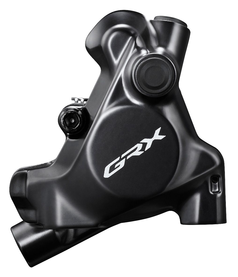 GRX RX-820 Bremssattel Flatmount / schwarz / hinten