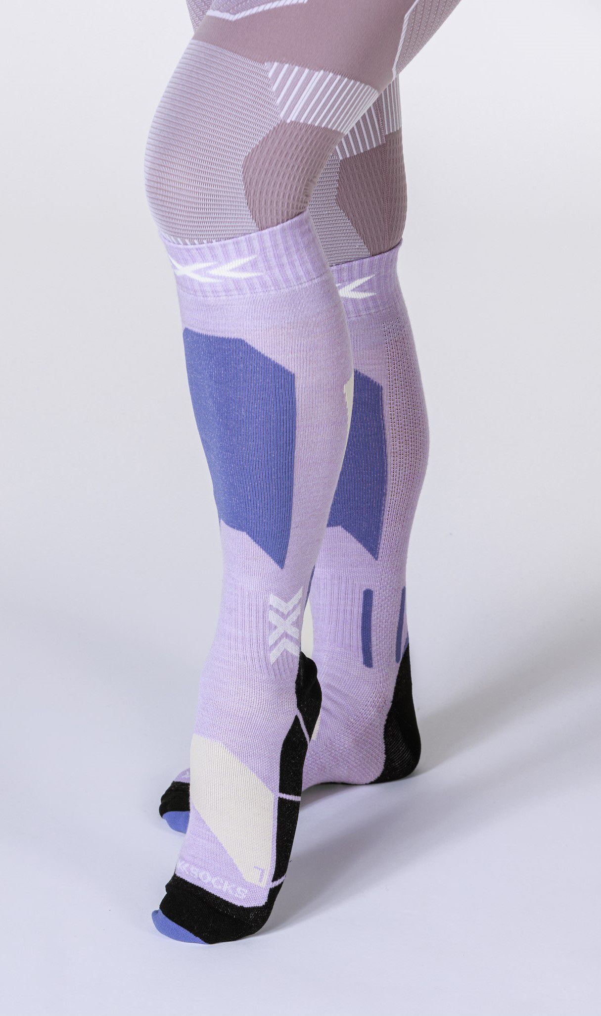 Men Ski Discover Merino OTC / muted lavender/light sand / 45-47