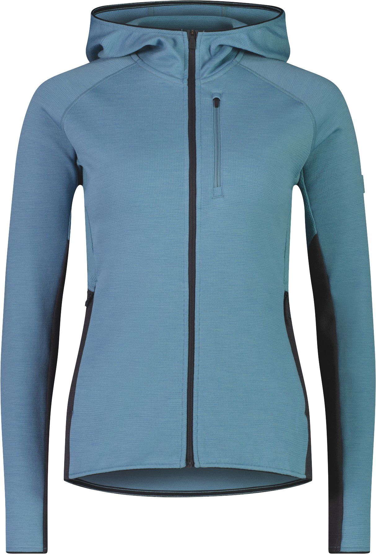APPROACH Damen-Merino-Kapuzenjacke / ash blue/shale / L