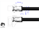 LEGGERO BECCO Steckachsenadapter für FOURMI / M12x1.0, 174mm
