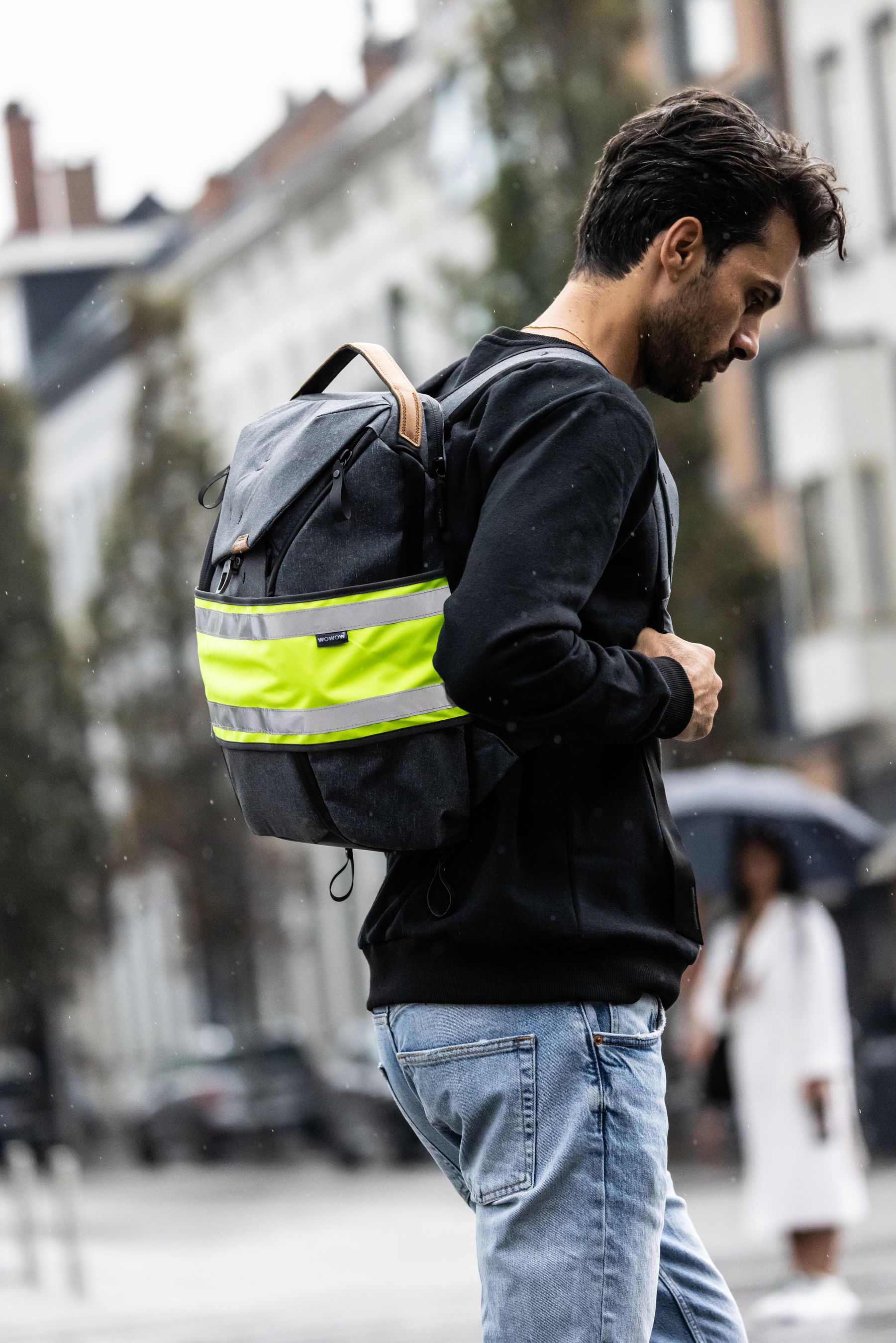 WRAP IT REFLECTIVE BAND mit Klettverschluss / gelb