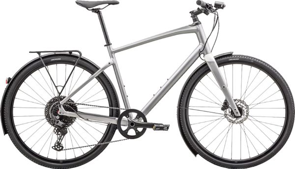 SIRRUS X 4.0 EQ City- und Alltagsvelo / satin liquid silver satin fogtnt / M