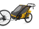 THULE CHARIOT SPORT 2 Kinderanhänger / yellow on black