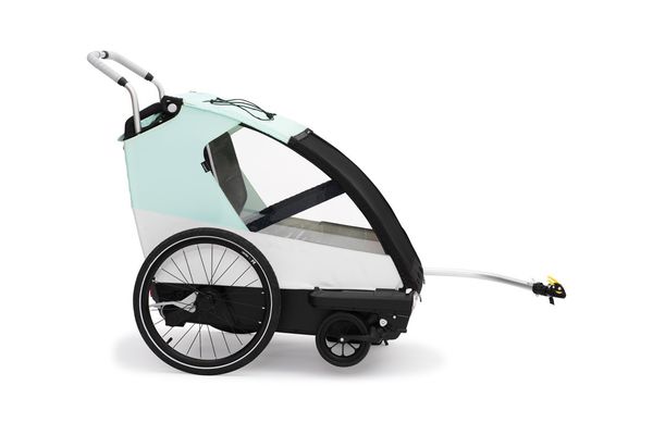 VENTO R "ACTIVE" Kinderanhänger / türkis/weiss