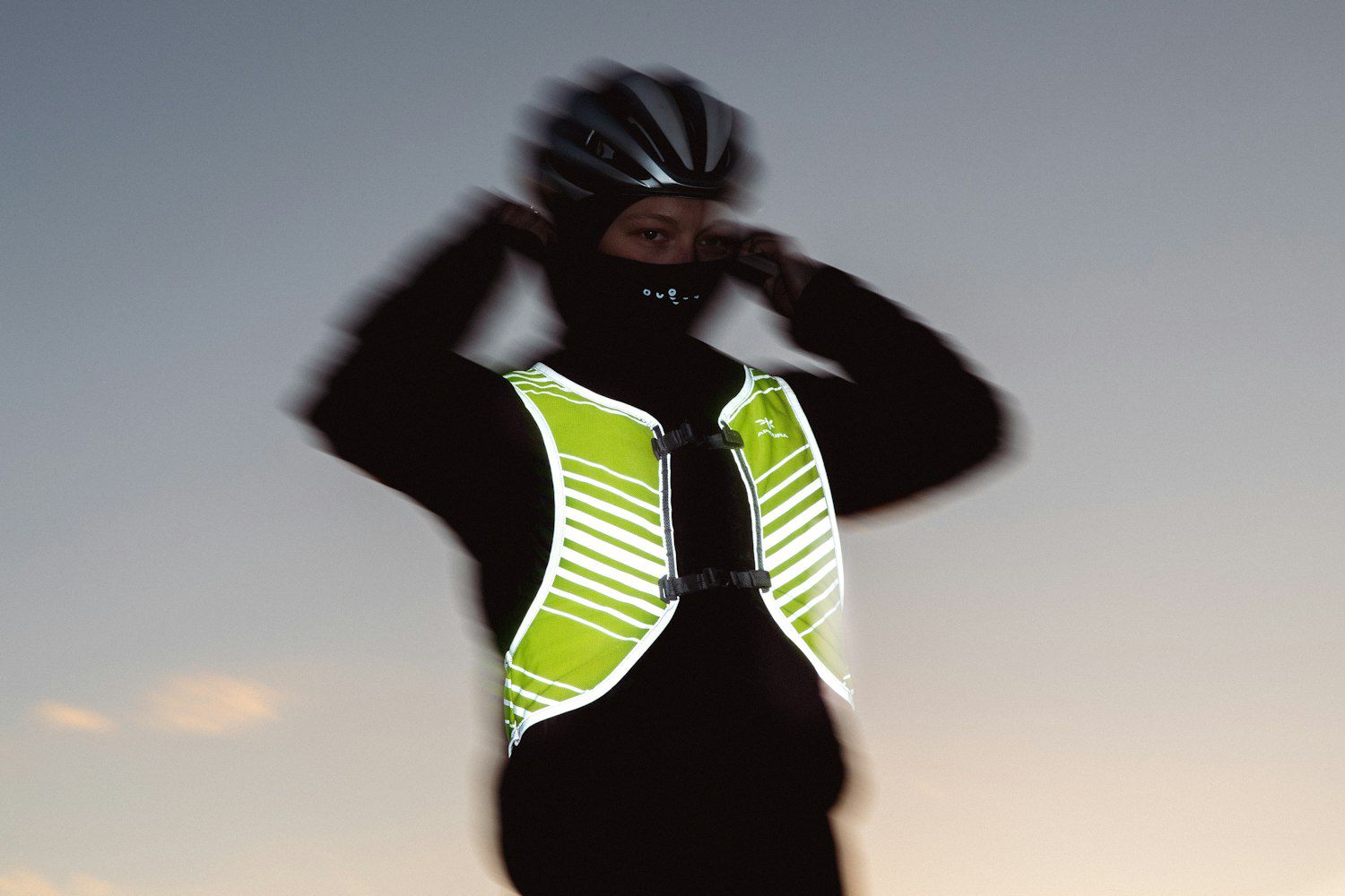 PACKABLE VISIBILITY VEST reflektierende Weste / fluorescent yellow / S/M