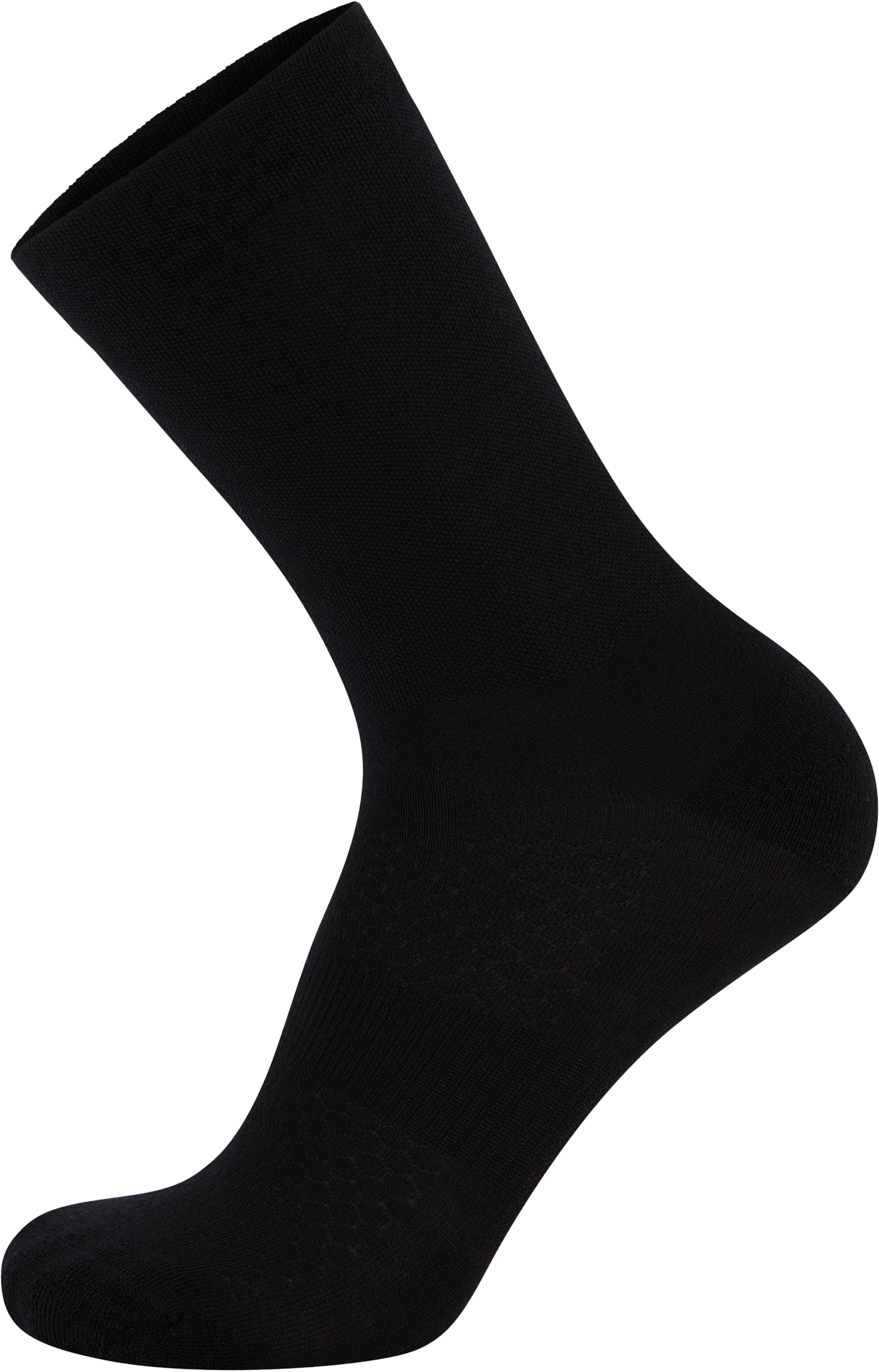 ATLAS MERINO CREW Velosocken / black / L (42-44)