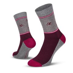 Vintage Cyclist Socks / aubergine / 35-38