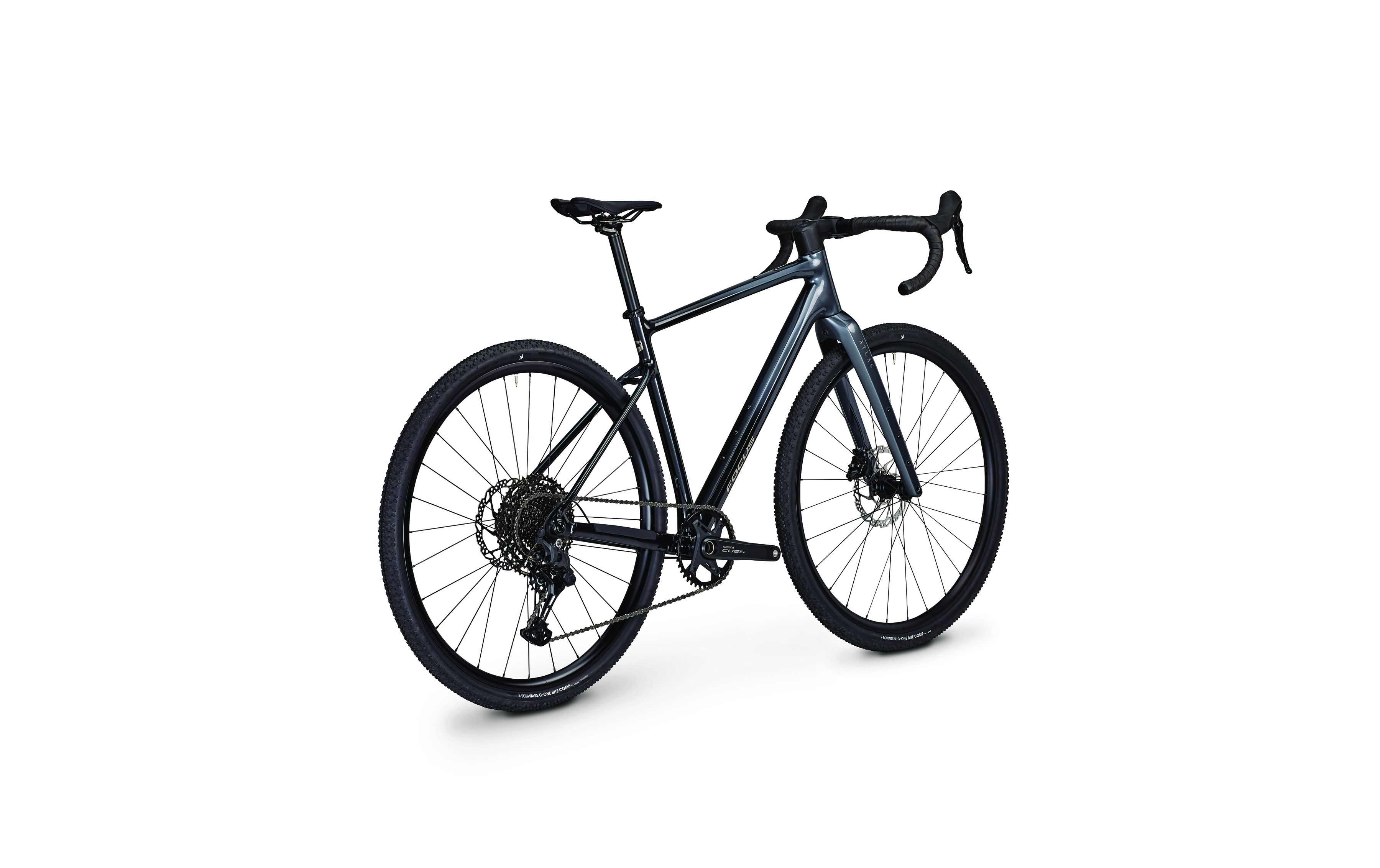 ATLAS 6.7 Gravelbike / Steelgrey/Diamondblack / S